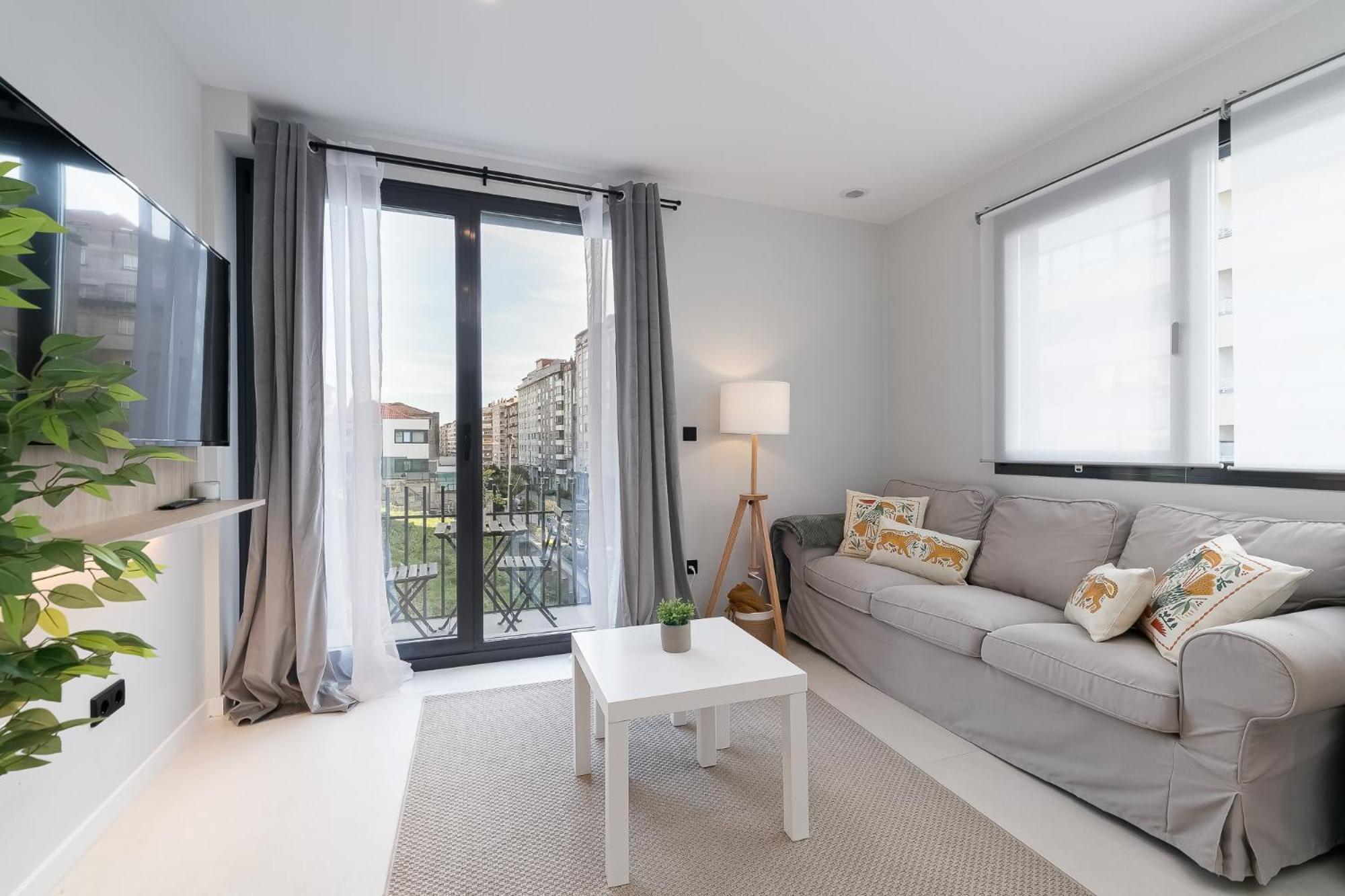 Elegante Y Luminoso En Vigo - Apto 6 By Cabana Rentals 外观 照片